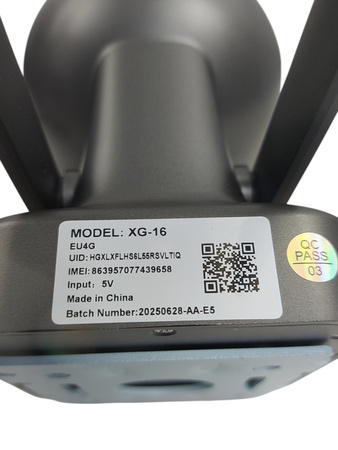 KAMERA ZEWNĘTRZNA SOLARNA NA KARTĘ SIM 3G 4G 5G LTE GSM 2K 10400mAh 12×ZOOM