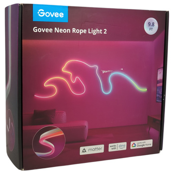 Oświetlenie neon Govee H61D3 3m RGBIC Matter WiFi​