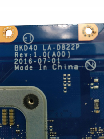 Płyta główna DELL Dell Vostro 14 5468 LA-D822P Intel Core i5-7200U