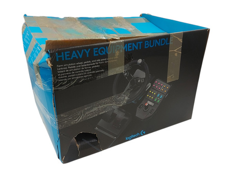 Zestaw Logitech Heavy Equipment Bundle Kierownica Pedały Panel
