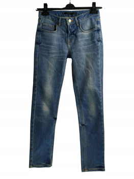 Spodnie damskie jeans VICTORIA BECKHAM Roz. 25 Niebieskie