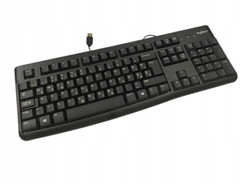 Klawiatura Logitech K120 Keyboard czarna USB QWERTZ