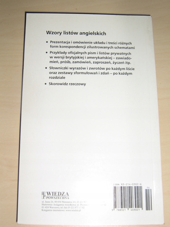 Wzory Listów Angielskich