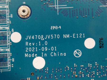 Płyta główna laptopa LENOVO JV470 & JV570 NM-E121 Intel Celeron N5100