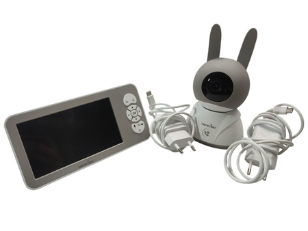 Niania elektroniczna Wansview V1 LCD 108OP 5"b | noktowizor | kołysanki