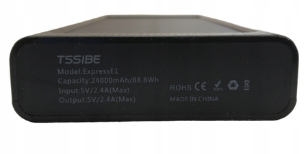 TSSIBE ExpressE1 Powerbank Solarny 24000mAh