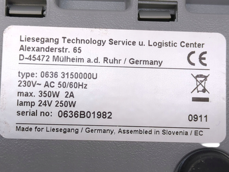 Rzutnik pisma Liesegang Trainer Portable E