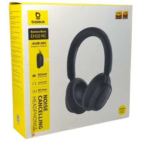 Słuchawki bezprzewodowe Baseus Bass EH10 NC ANC 45dB LDAC 80h