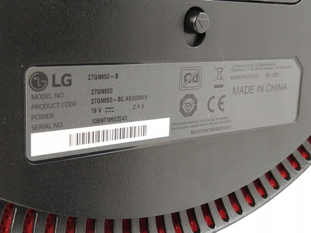 Monitor LG UltraGear 27GN850 27"