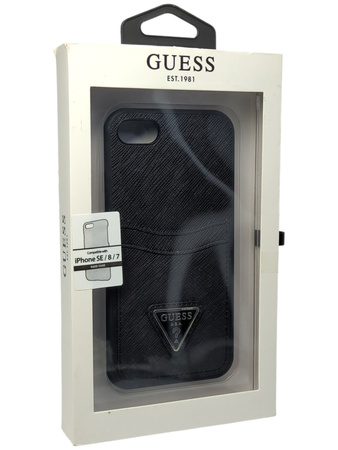Etui Guess Saffiano Triangle do Apple iPhone 7/8/SE 2020/SE 2022