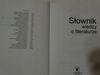 Słownik wiedzy o literaturze Praca zbiorowa
