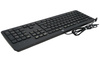 Klawiatura przewodowa membranowa HP KBAR211 QWERTY czarna