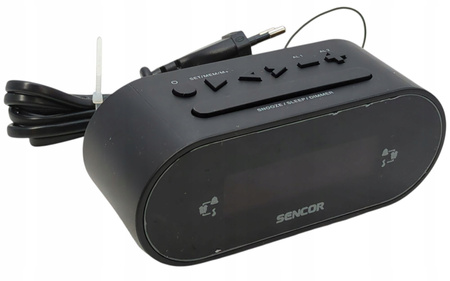 Radiobudzik SENCOR SRC 1100 B z wyświetlaczem LED