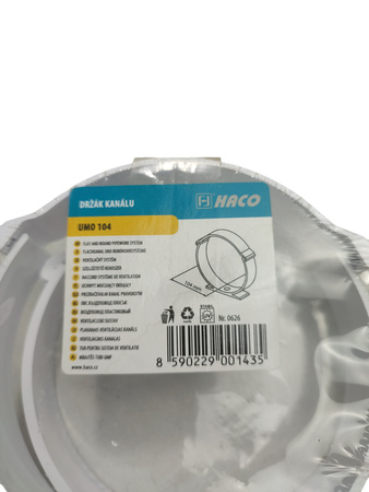 Uchwyt mocujący okrągły Haco Umo 104 x 20 mm (2 szt.). uchwyt kanału