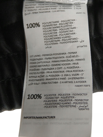 Legginsy damskie RESERVED Rozmiar XL CZARNE