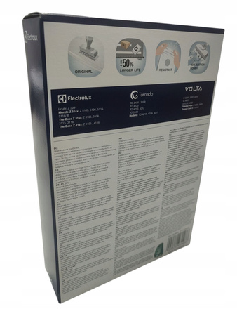 Worki syntetyczne z filtrem do odkurzacza Electrolux ES66