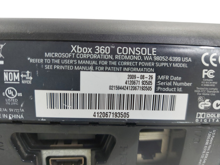 Konsola Microsoft XBOX 360 Elite 120 GB czarny