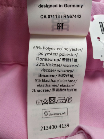 Spodnie damskie RÓŻOWE RIANI ROZ.42