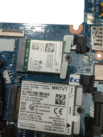 Płyta główna laptopa Dell Latitude E7280 CAZ10 LA-E122P Rev:1.0(A00)