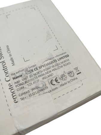 Inteligentny bezprzewodowy przełącznik zdalnego sterowania RF eMylo+ PILOTY