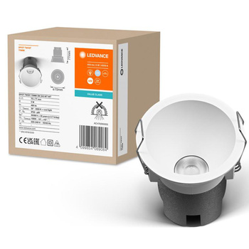 Oprawa Podtynkowa LED Sufitowa Punktowa Wpuszczana 5W 4000K 70mm Oczko Spot