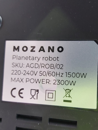 ROBOT KUCHENNY PLANETARNY MASZYNKA DO MIĘSA MIKSER BLENDER 6W1 2300W