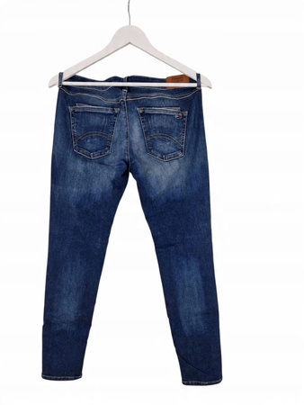 Tommy Hilfiger Damskie Spodnie Materiałowe Czarne XS