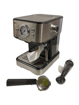 Ekspres Kolbowy Do Kawy Gevi CM5403L-GS Spieniacz Do Mleka