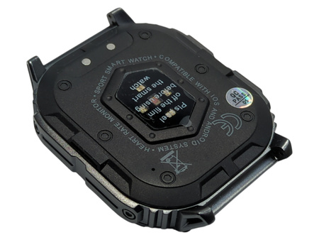 Smartwatch męski K61 PRO AMOLED GPS kompas rozmowy