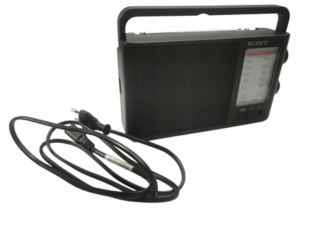 Radioodbiornik Sony ICF-506 Radio FM Czarny