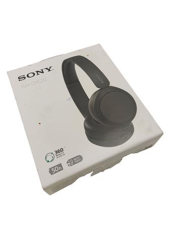 Słuchawki Sony WH-CH520 czarne bezprzewodowe BT 50h USB-C mikrofon