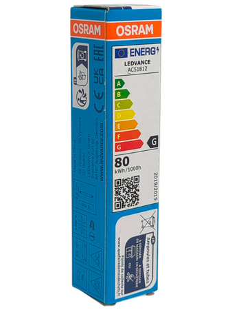 Żarówka halogenowa Osram Haloline ECO R7s 80W 78mm 2900K