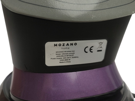 Żelazko parowe Mozano Ultimate smooth 2600W (AGD/ZEL/01#FIOLET)