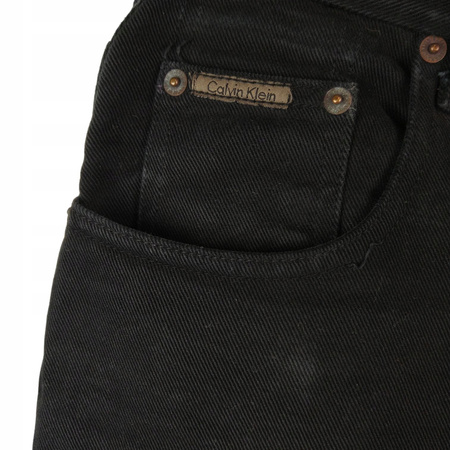 SPODNIE JEANS DAMSKIE CALVIN KLEIN ROZMIAR 31 CZARNE