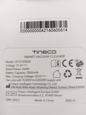 Odkurzacz pionowy akumulatorowy Tineco Pure One X Tango VS101200DE