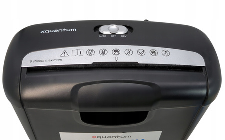 NISZCZARKA DO PAPIERU XQUANTUM PS300K CZARNA 10L NISZCZARKA BIUROWA