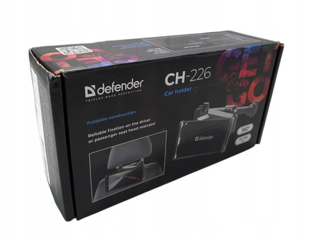 Uchwyt samochodowy na zagłówek regulowany 360 Defender CH-226