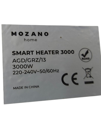 Grzejnik olejowy elektryczny Mozano Smart Heater 3000