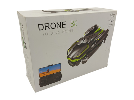 Dron z kamerą 4K EIS wifi unikanie przeszkód śledzenie B6