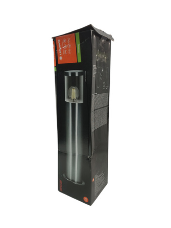 SŁUPEK OGRODOWY Endura Classic EBRO 49cm E27 Stainless Steel Ledvance