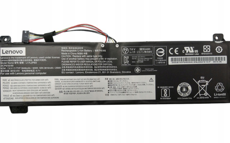 Bateria do laptopa Lenovo L17L2PB3