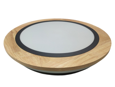 Lampa sufitowa drewno Plafon LED Orbis Moon 400 TB 2950lm 24W WiFi Ledvance