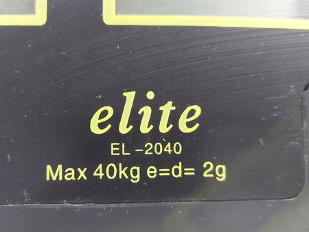 Waga sklepowa Elite EL-2040 40kg 2g