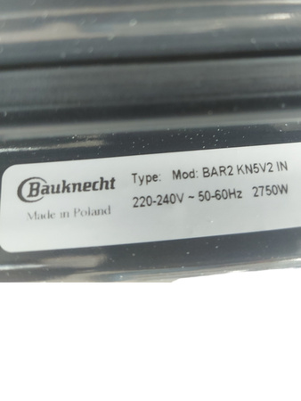 Piekarnik elektryczny Bauknecht BAR2 KN5V2 IN 71 litrów grill konwekcyjny
