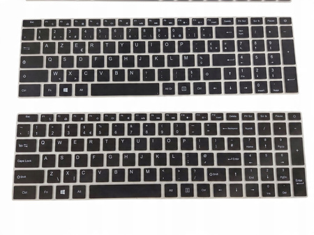 Folia ochronna na klawiaturę do laptopa SGIN M15 Pro (PL, DE, GB)