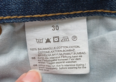 SPODNIE JEANS MĘSKIE KINGFIELD ROZMIAR 30 GRANATOWE