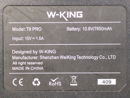 Głośnik Bluetooth W-KING T9 PRO 120W z mikrofonem i światłami LED