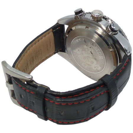 Zegarek męski na pasku OOMEGA Seamaster czarny