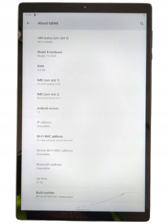 Tablet YOTOPT T22-EEA 10,1" 4 GB / 64 GB czarny