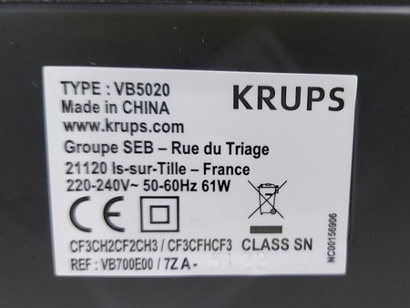 Dystrybutor piwa Krups Beertender VB5020 VB700E00 NALEWAK DO PIWA